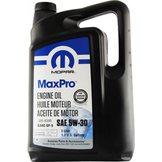 Моторна олива MOPAR MaxPro 5W-30, 5Л