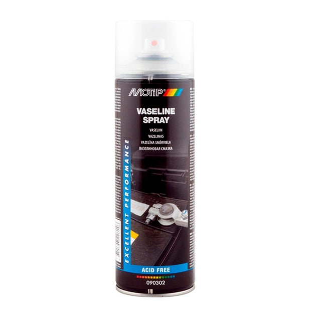 Смазка вазелиновая MOTIP Vaseline spray -30°C+160°C, 500МЛ
