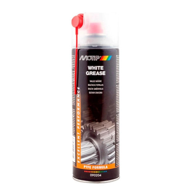 Смазка белая MOTIP White grease, 500МЛ