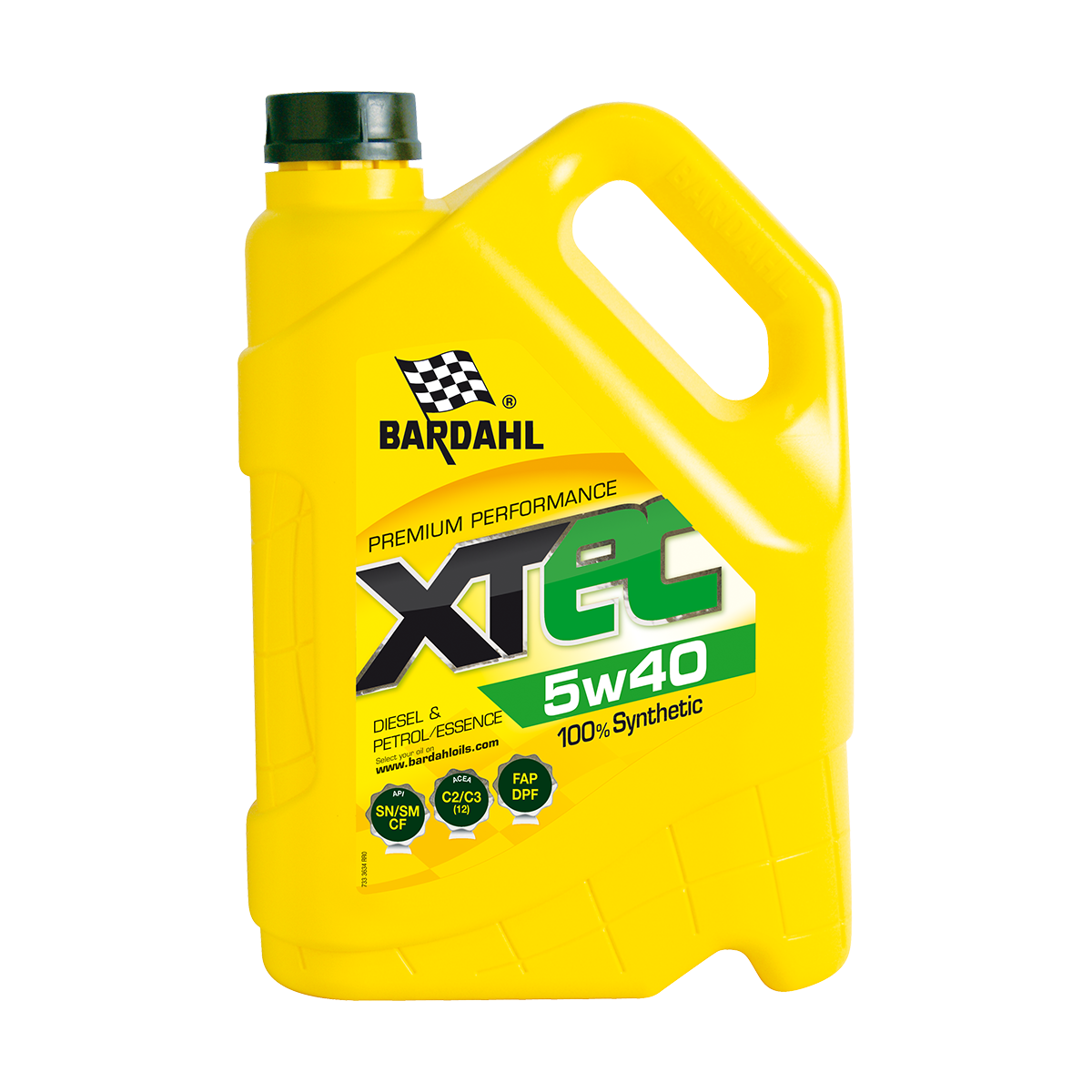 Масло моторное BARDAHL XTEC 5W40, 4Л