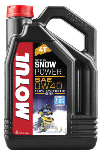 Моторне масло MOTUL Snowpower 4T 0W-40 4л