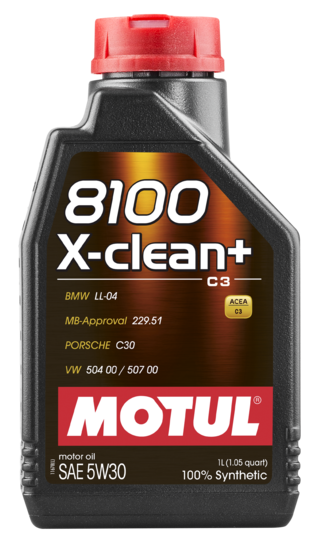 Моторное масло MOTUL 8100 X-clean+ 5W-30 5л