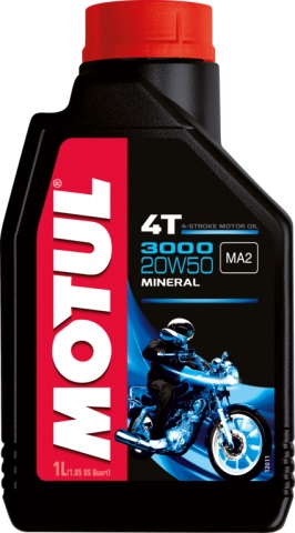 Масло моторное MOTUL 3000 4T SAE 20W-50 1 л