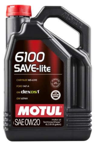 Масло моторное MOTUL 6100 SAVE-lite 0W-20 4 л