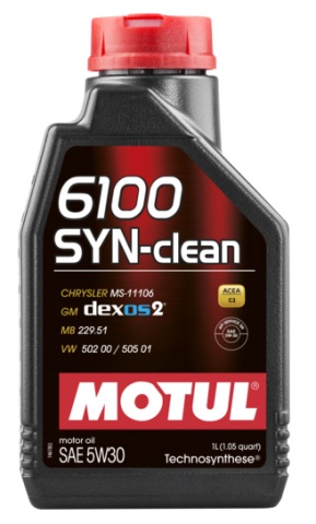 Масло моторное Motul 6100 SYN-clean 5W-30 1 л