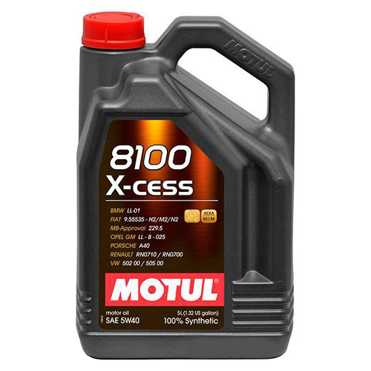 Масло моторное MOTUL 8100 X-cess SAE 5W-30 5 л