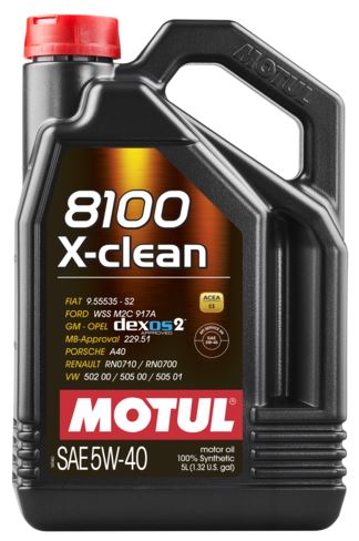 Моторна олива MOTUL X-clean 5W-40 4 л