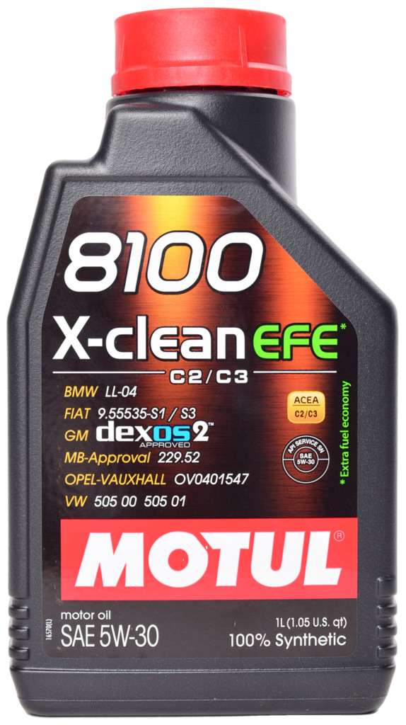 Масло моторное MOTUL 8100 X-clean EFE 5W-30 1 л