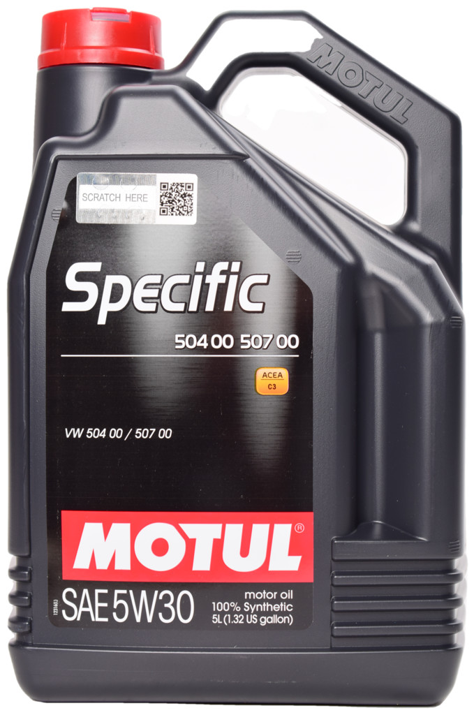 Моторное масло Motul Specific VW 504.00-507.00 5W-30 5л