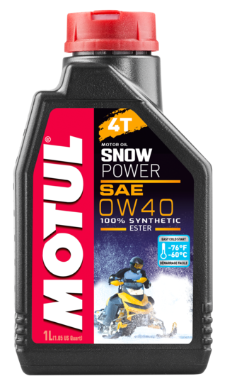 Моторна олива MOTUL Snowpower 4T 0W-40 1л