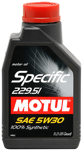 Моторное масло Motul Specific 229.51 5W-30 1л