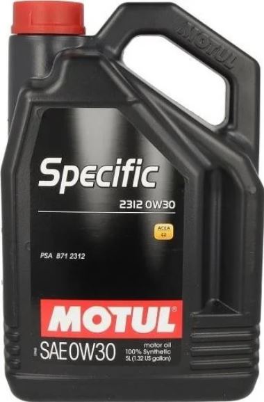 Масло моторное MOTUL Specific 2312 0W-30 5 л