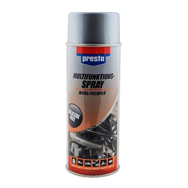Мультиспрей многоцелевая смазка PRESTO 217722, 0,4Л