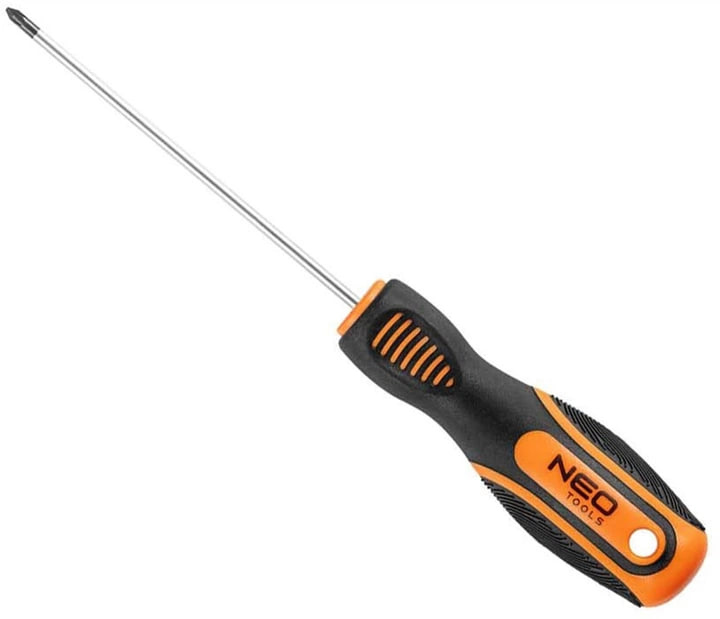 Викрутка хрестова, PZ0 x 100 мм NEO TOOLS 04-182