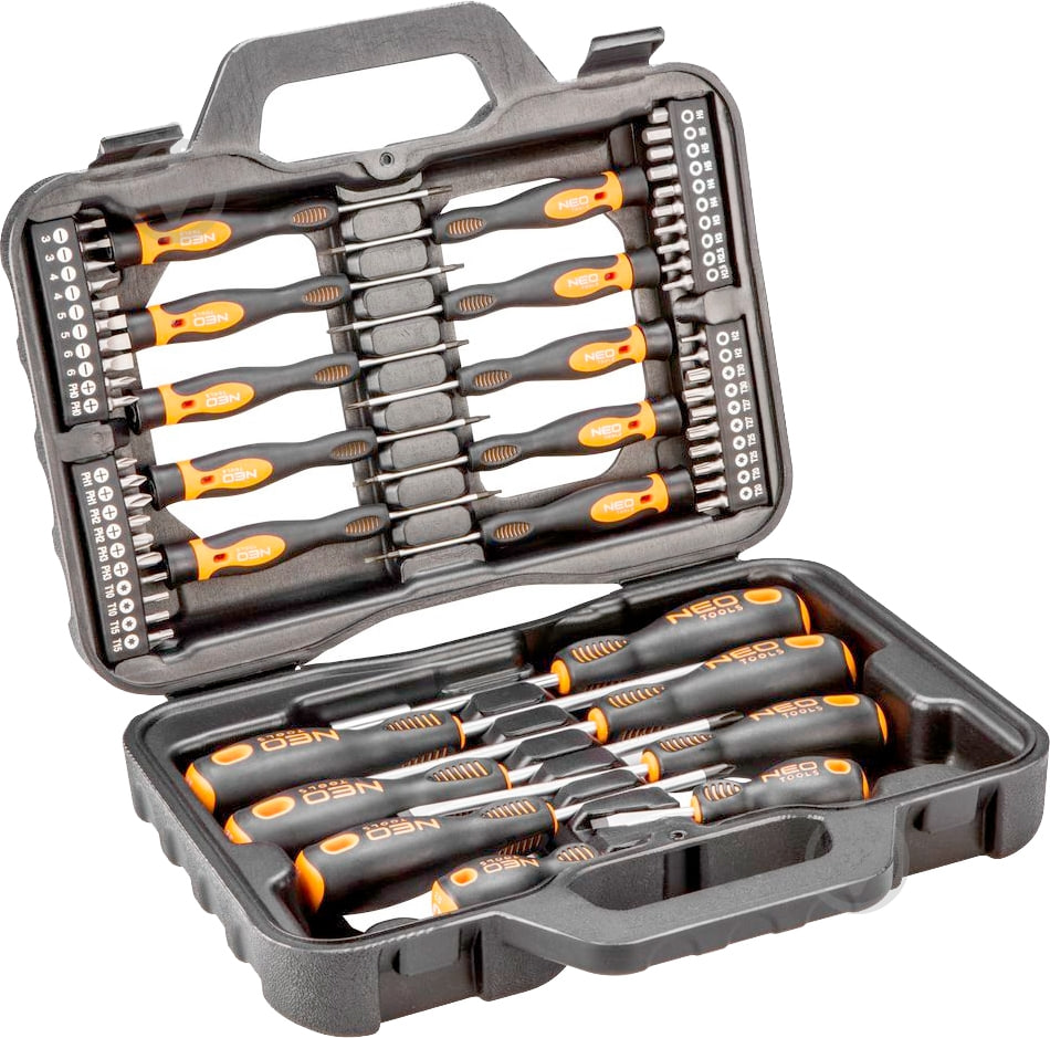 Набор отверток Torx/PH/PZ/SL 58 ед. NEO TOOLS 4211