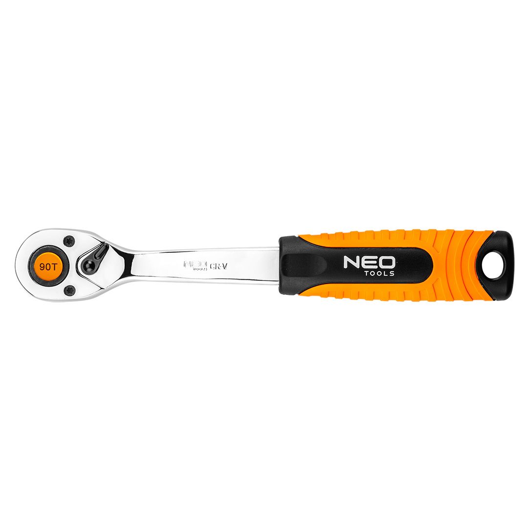 Ключ трещотка 1/4", 155 мм NEO Tools 08-530