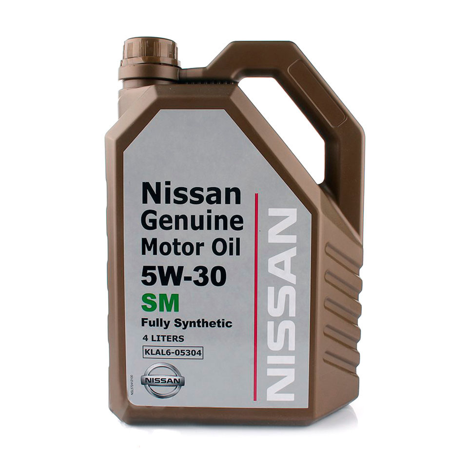 Масло моторное NISSAN Genuine Motor Oil SM 5W-30 4 л