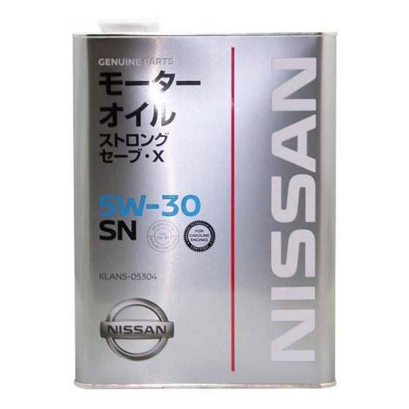 Масло моторное NISSAN Strong Save-X SN 5W-30 4 л