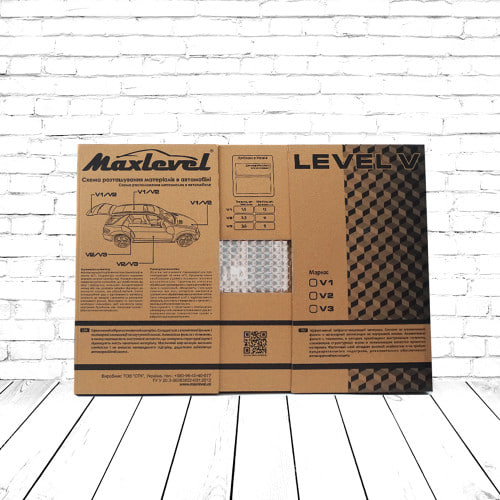 Виброизоляция MAX LEVEL MLV2, 500x700x2,3 ММ