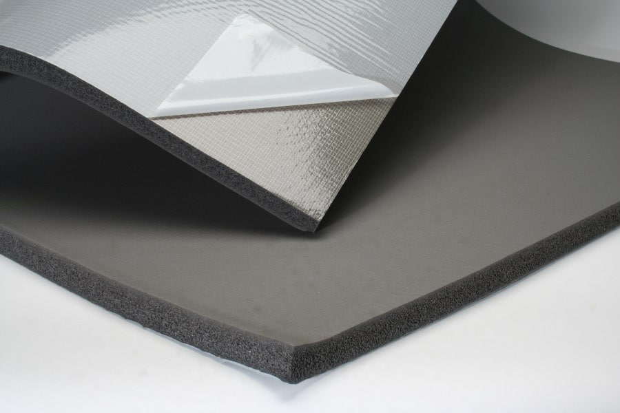 Шумо-виброизоляция VIBROFILTR BLACK FLEX 10, 500х1000x10 ММ