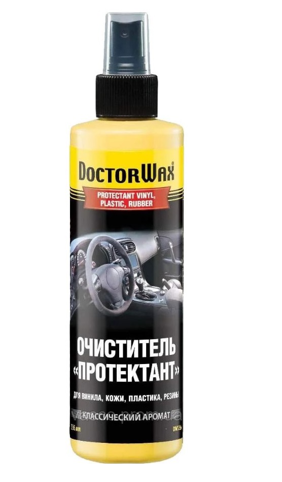 Полироль пластика DoctorWax протектант 236 мл