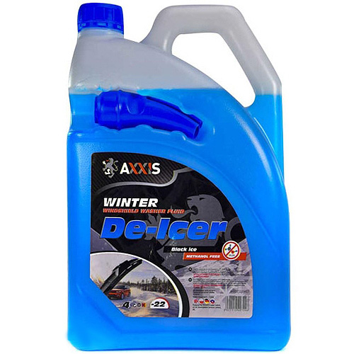 Омыватель стекла AXXIS зимний -22 Black ice 4 л