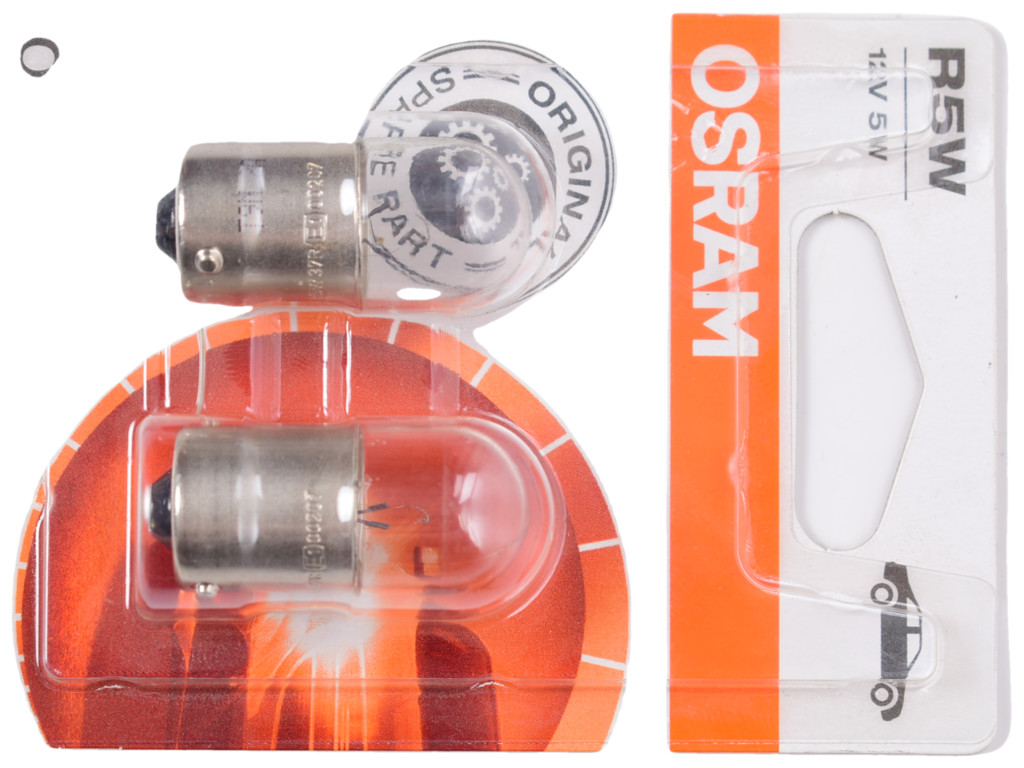 Лампа накаливания OSRAM 5007-02B (задняя противотуманная фара, стояночный/габаритный огонь, внутреннее освещение, фонарь указателя поворота)