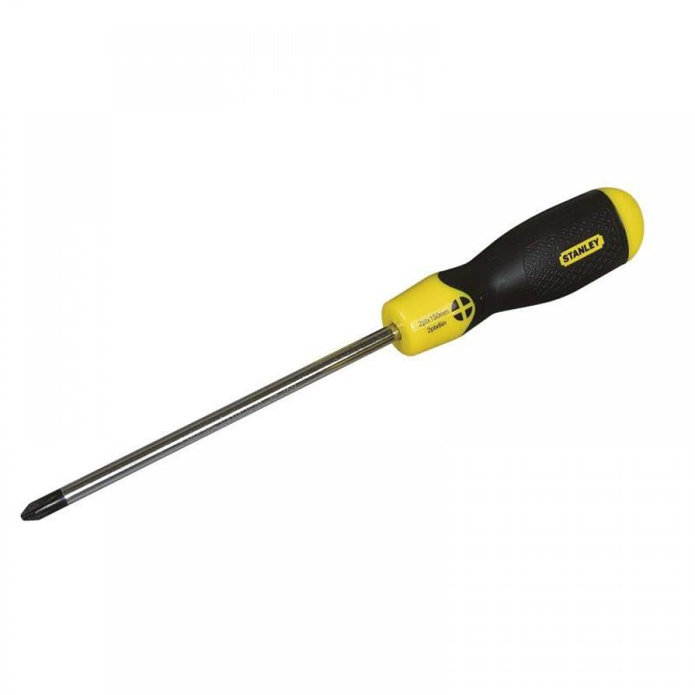 Викрутка хрестова "Cushion Grip" : "Pozidriv" PZ1 х 75 мм STANLEY 1-64-955