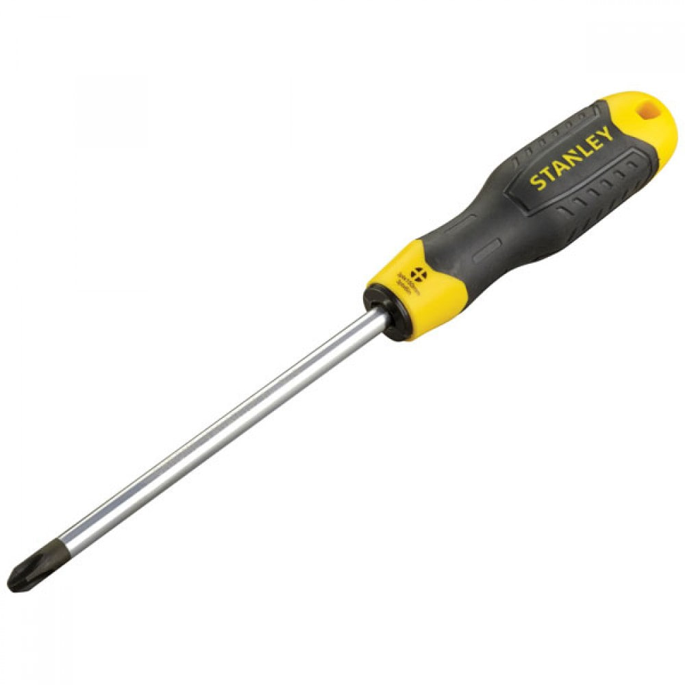 Отвертка Cushion Grip под шлиц Ph3 с длиной жала 150 мм STANLEY 0-64-949