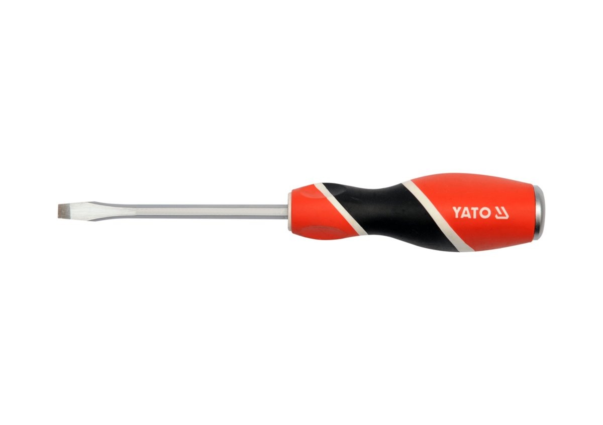 Отвертка плоская ударная шлиц SL8 x 200 мм YATO YT-25990