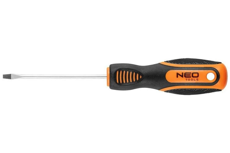 Отвертка шлицевая 4х100 мм, SL4 NEO Tools 04-172