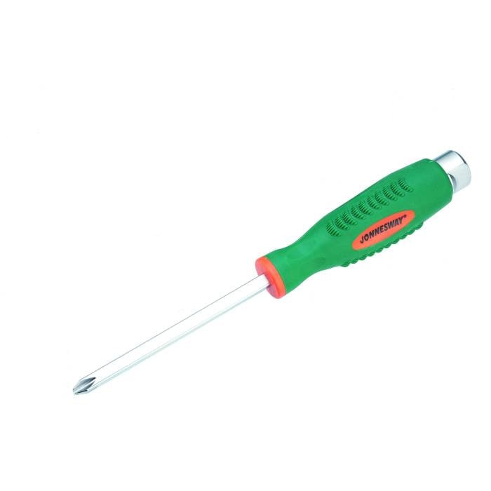 Отвертка ударная крестовая PH1x8, силовая под ключ JONNESWAY D70P175