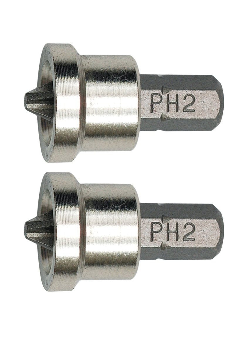 Отверточная насадка для гипсокартона: Phillips PH2 x 25 мм. 2 (шт/уп.) VOREL 65800