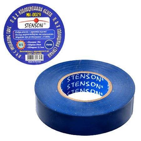 Изолента Stenson ПВХ 19мм20м синяя