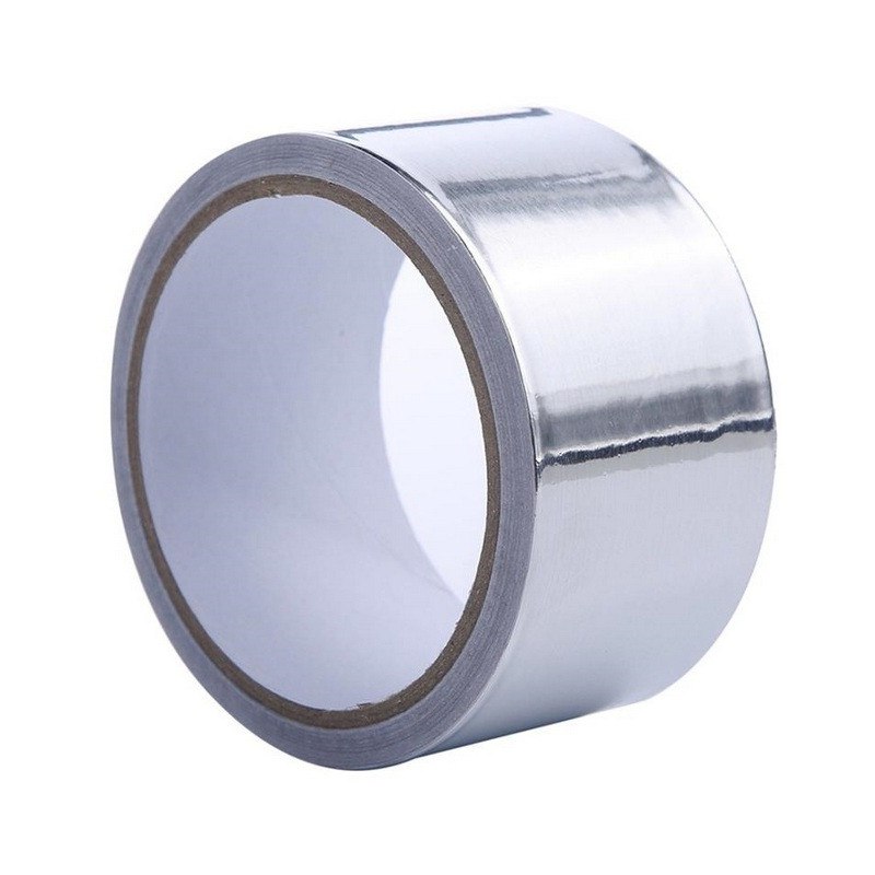 Скотч алюминиевый термостойкий 48mm*20м
