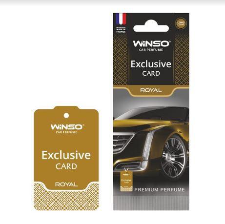 Освежитель воздуха WINSO Exclusive целлюлозный ароматизатор Royal