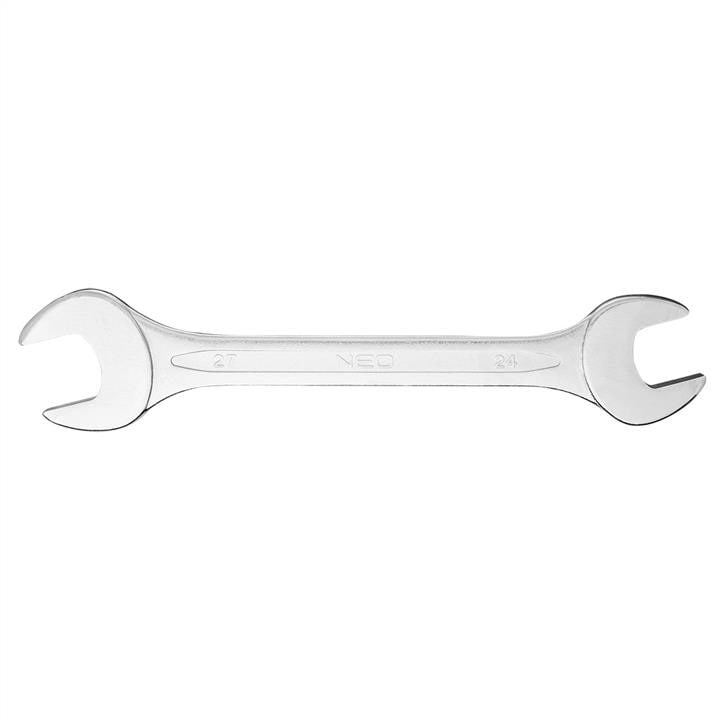 Ключ рожковый NEO TOOLS 09824 24x27 мм, 270 мм, двухсторонний