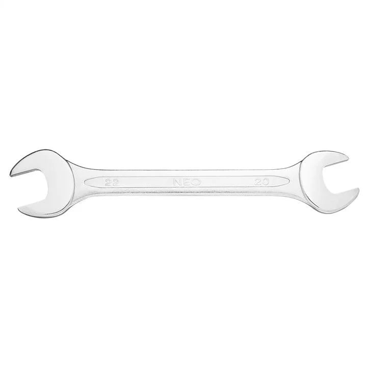 Ключ рожковый NEO TOOLS 09820 20x22 мм, 230 мм, двухсторонний