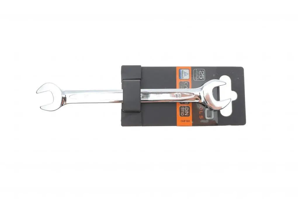 Ключ рожковый NEO TOOLS 09810 10x11 мм, 160 мм, двухсторонний