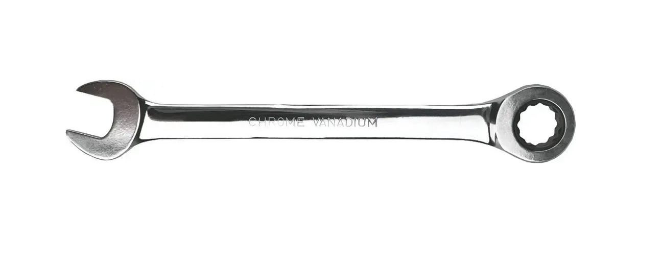 Ключ комбинированный TOPEX 35D746 19 мм, 245 мм, с трещоткой