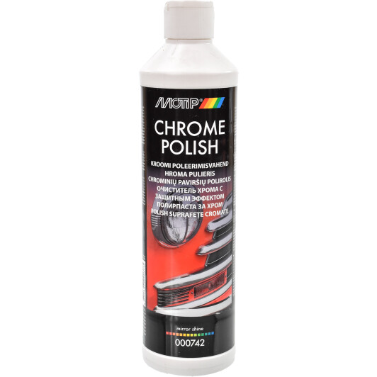 Полироль для хромированных деталей с защитным эффектом MOTIP Chrome Polish, 500МЛ