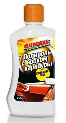Полироль с карнаубой RUNWAY, 0,25Л