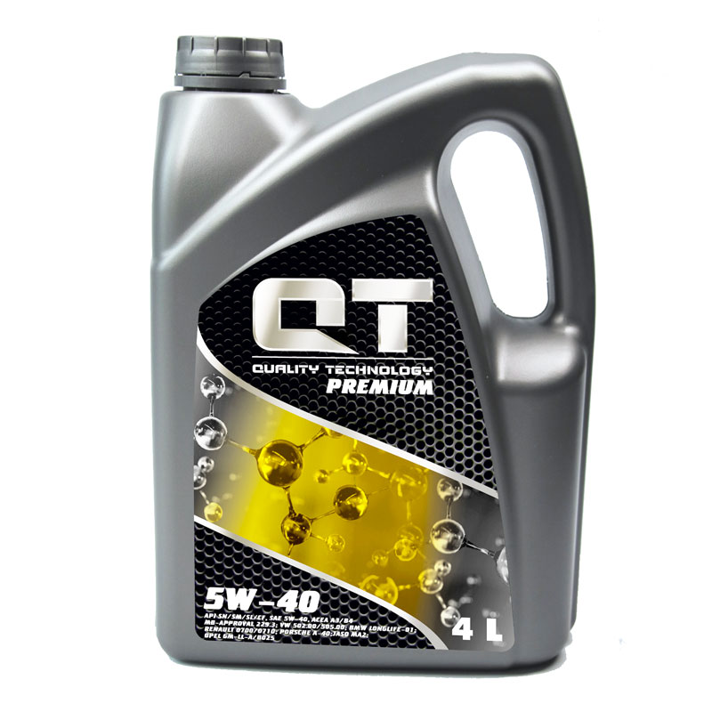 Моторна олива QT-OIL PREMIUM 5W-40 4 л