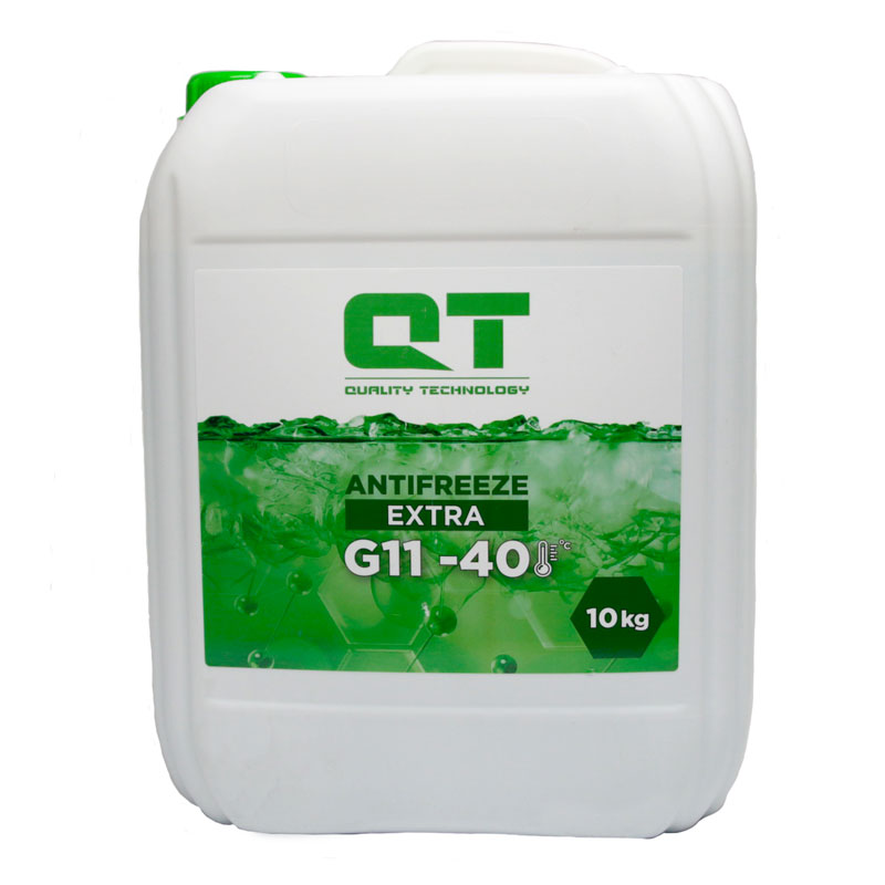 Антифриз QT EXTRA -40 G11 зелений 10 кг