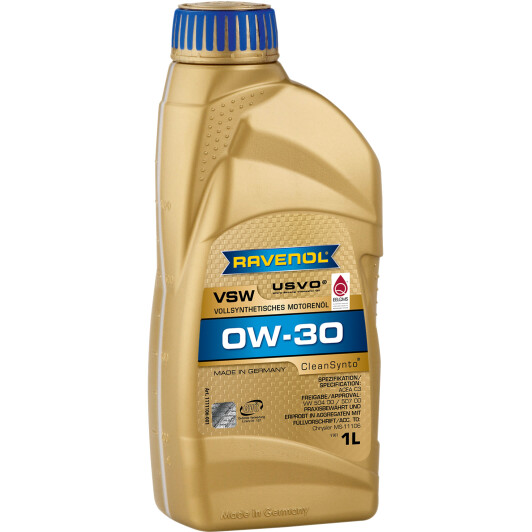 Масло моторное RAVENOL VSW 0W-30 1 л
