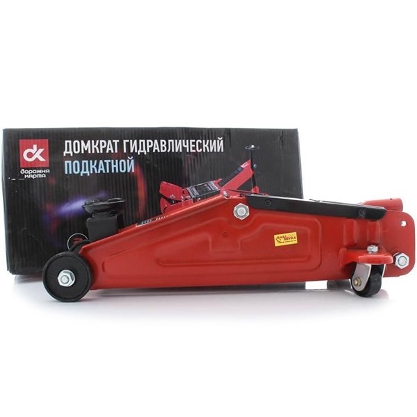 Домкрат подкатной ДОРОЖНАЯ КАРТА FJ 03