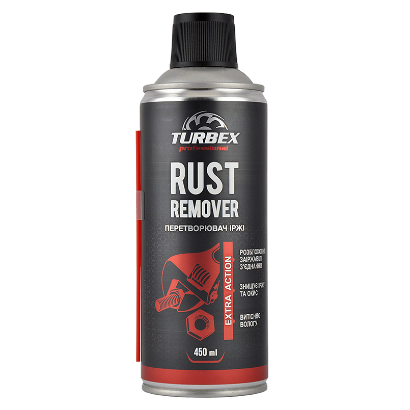 Очиститель ржавчины TURBEX RUST-REMOVER, 450МЛ