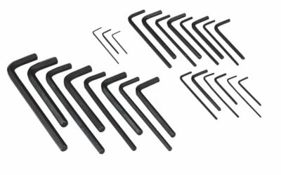 Набор ключей TORX, тип: "L", 1.5 2 2.5 3 4 4.5 5 5.5 6 7 8 9 10 мм, 10 шт SEALEY S0465