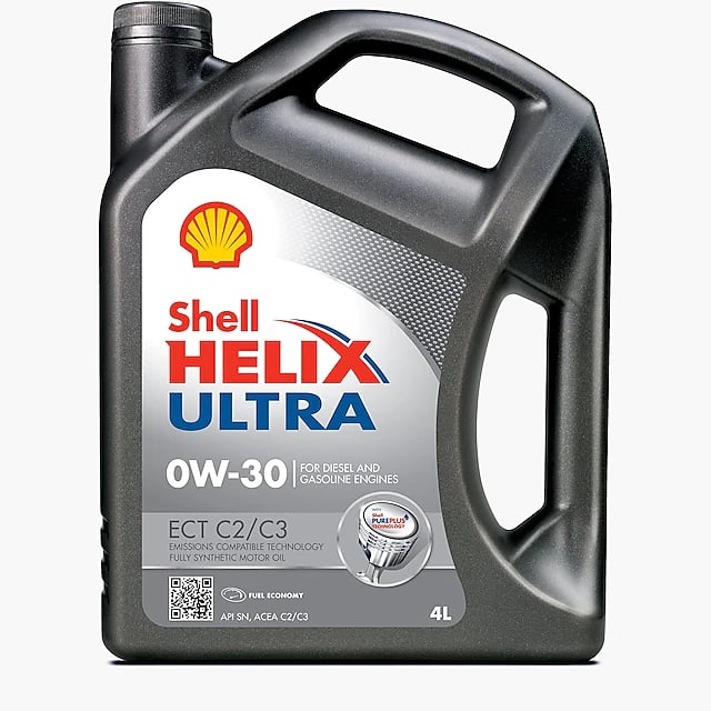 Масло моторное SHELL Helix Ultra ECT 0W-30 4л