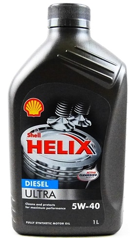 Масло моторное SHELL Helix Diesel Ultra 5W-40 4л